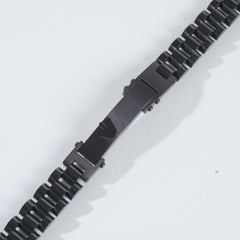 Mens Black Chain Bracelet R
