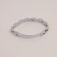 Silver Chain Bracelet For Men 10mm