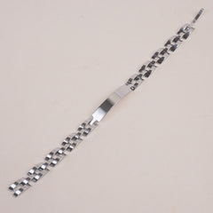 Silver Chain Bracelet For Men 10mm