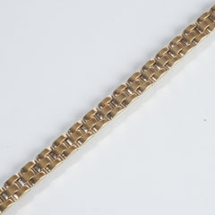 Golden Chain Bracelet For Men 10mm
