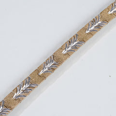 Mens Golden Chain Bracelet