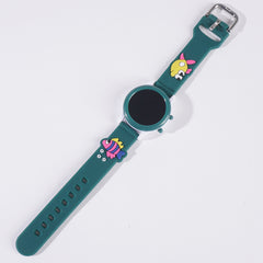 Digital LED Wrist Watch Green