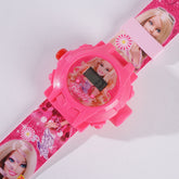 Kids Projection Watch Pink