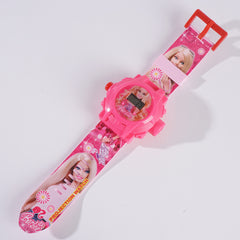 Kids Projection Watch Pink
