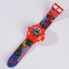 Kids Projection Watch Red