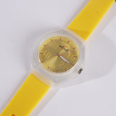 Colourful Watches for Juniors Yellow
