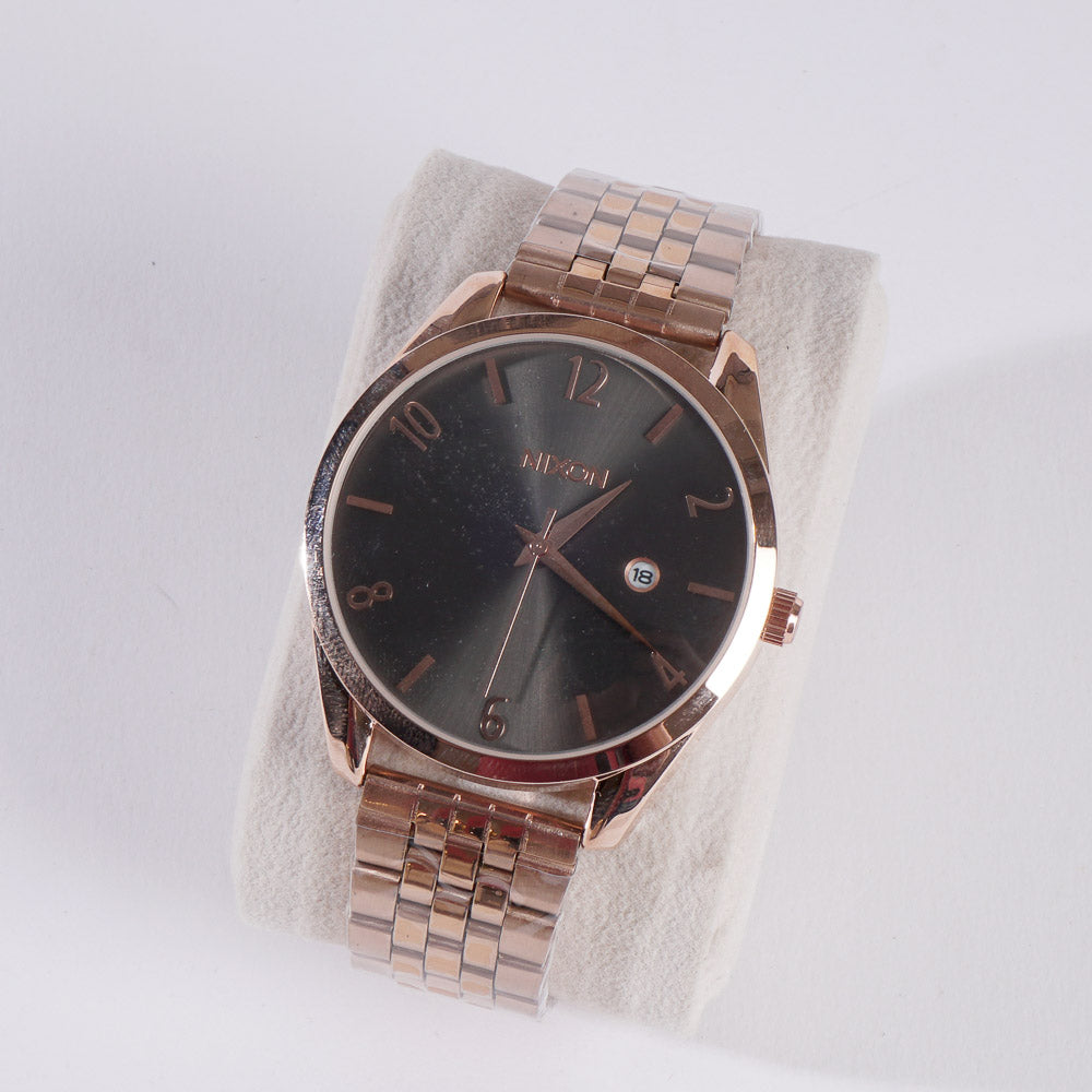 Rosegold Chain Wrist Watch For Men & Women