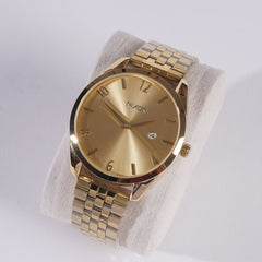 Golden Chain Wrist Watch For Men & Women