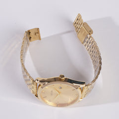Golden Chain Wrist Watch For Men & Women