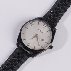 Black Chain Wrist Watch For Men & Women Watch