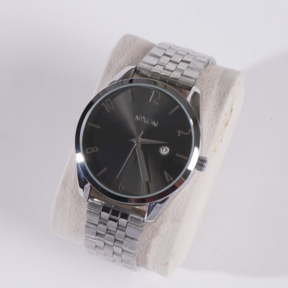 Silver Chain Wrist Watch For Men & Women