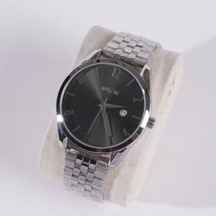 Silver Chain Wrist Watch For Men & Women