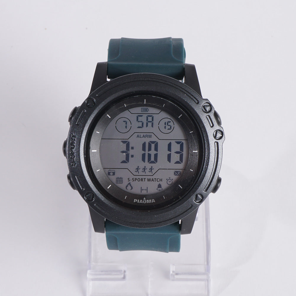Mans Digital LED Sport Watch Green