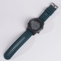 Mans Digital LED Sport Watch Green
