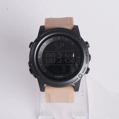 Mans Digital LED Sport Watch Beige