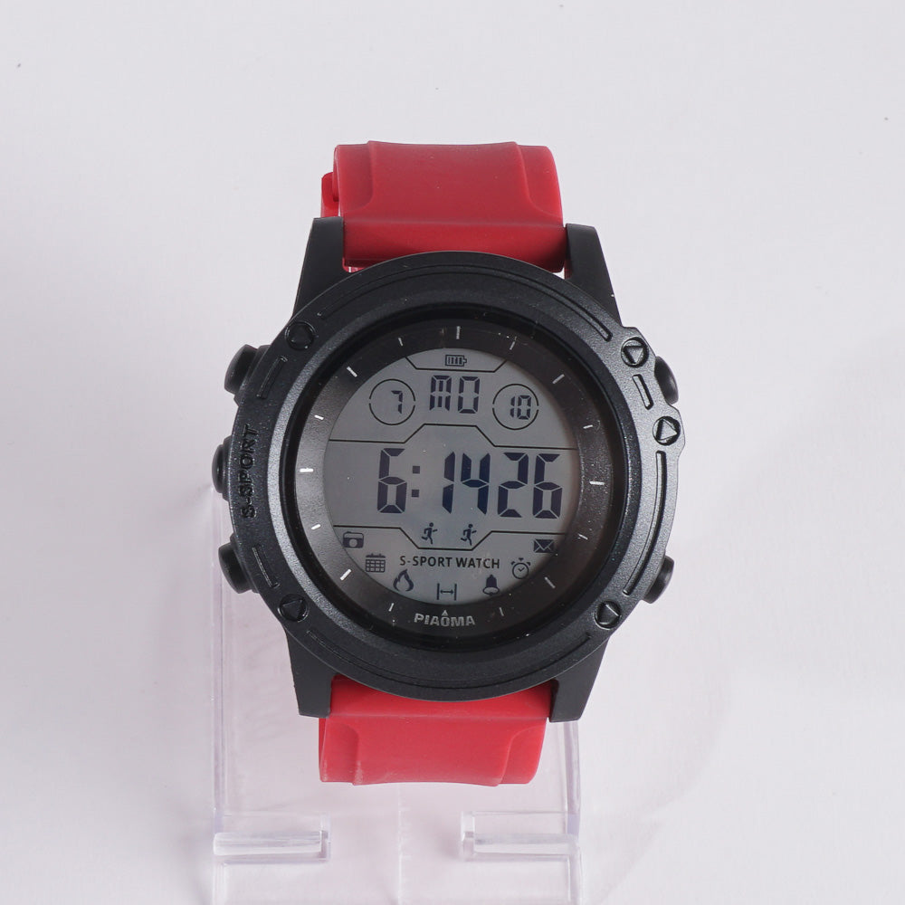 Mans Digital LED Sport Watch Red