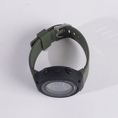 Digital LED Sports Watch For Man Green