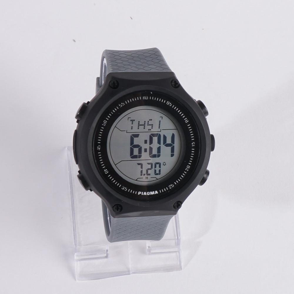 Digital LED Sports Watch For Man Grey