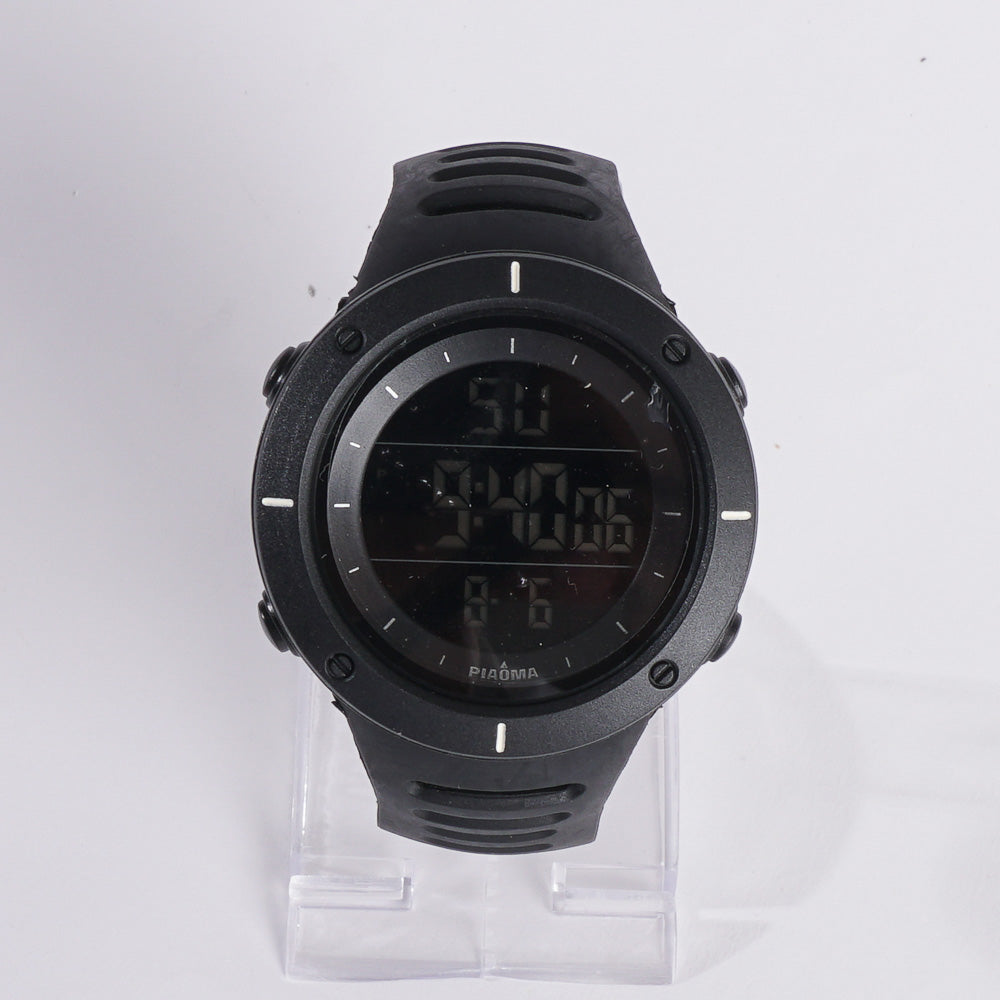 Digital LED Sports Watch For Man Back