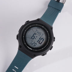 Digital LED Sports Watch For Man Green