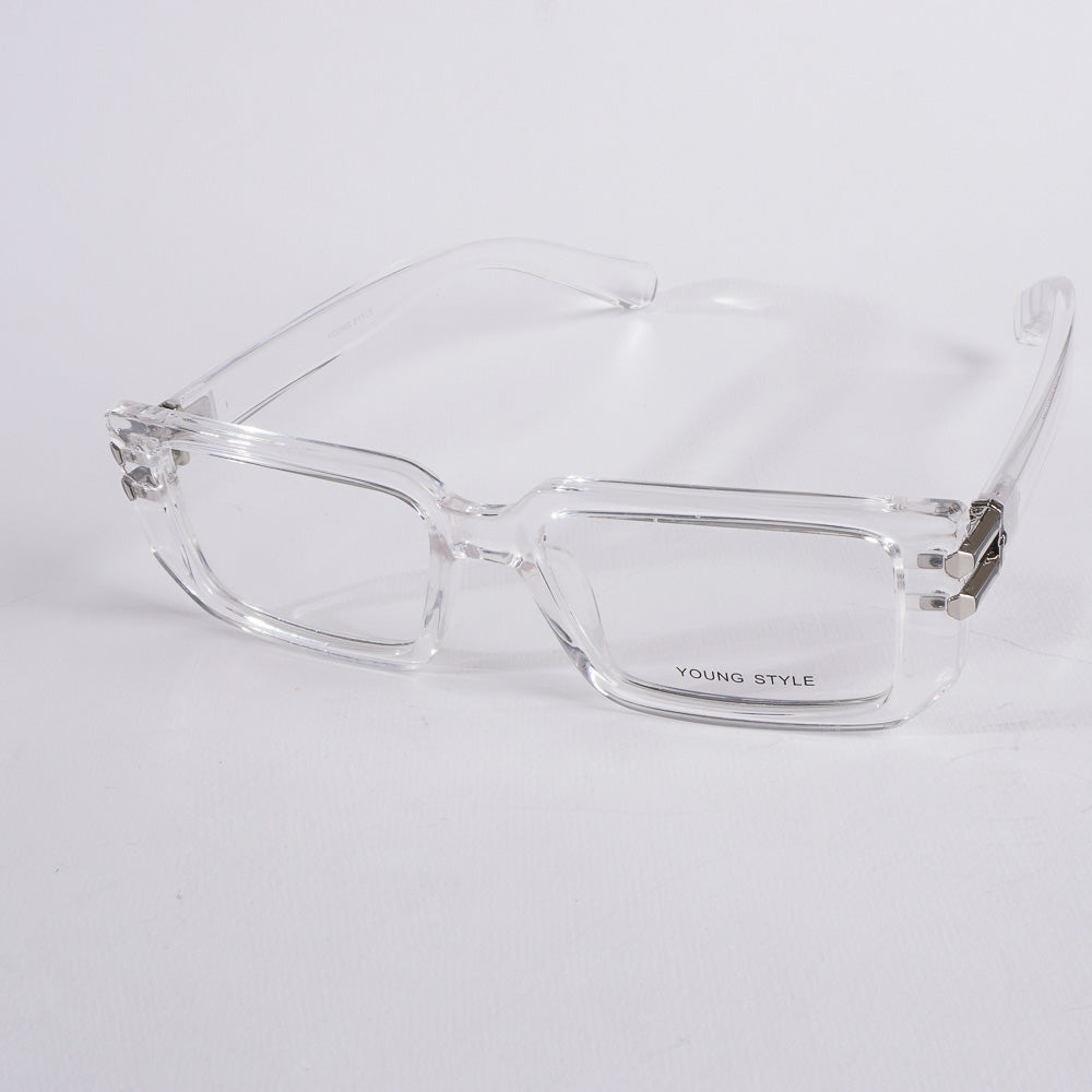 White Optical Frame For Man & Woman