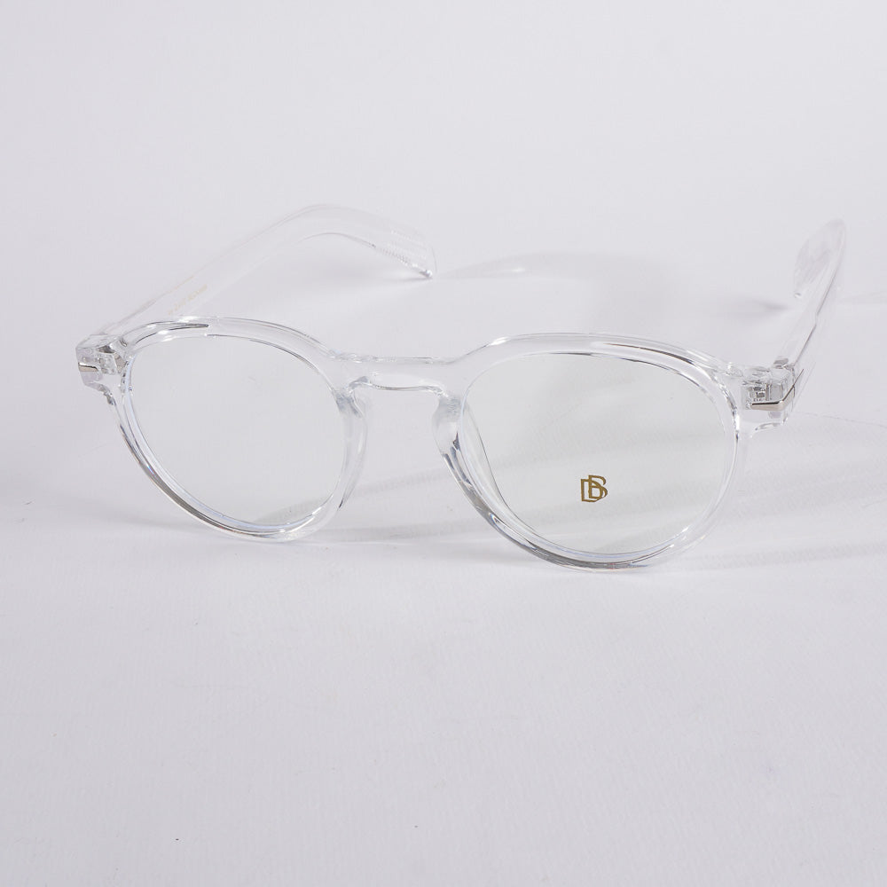 White Optical Frame For Man & Woman BB