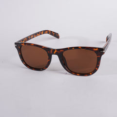 Black Orange Frame Sunglasses for Men & Women BB