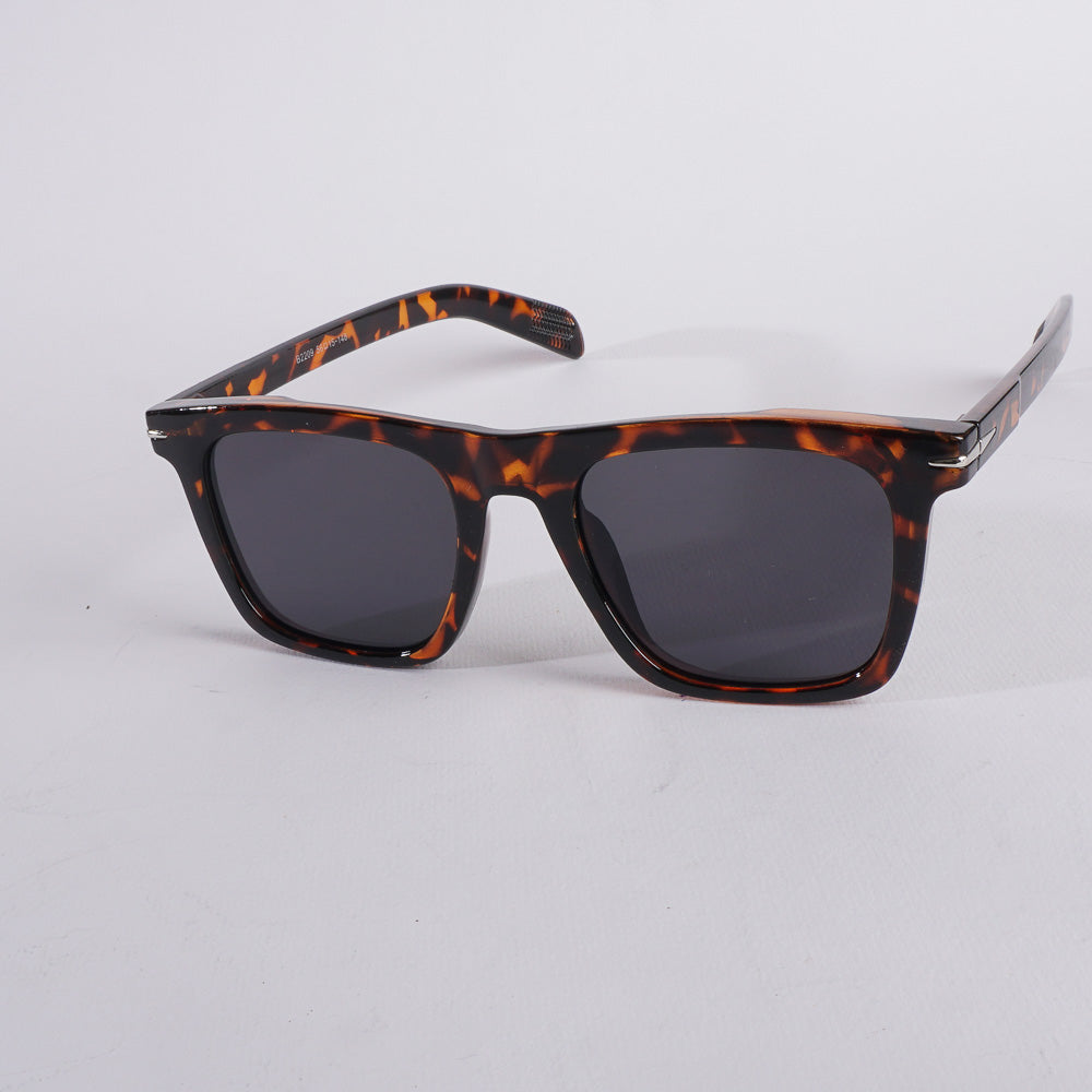 Black Orange Frame Sunglasses for Men & Women BB 1