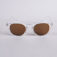 White Frame Sunglasses for Men & Women BB