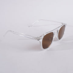 White Frame Sunglasses for Men & Women BB