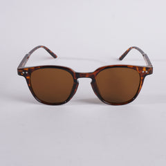 Black Orange Frame Sunglasses for Men & Women TF