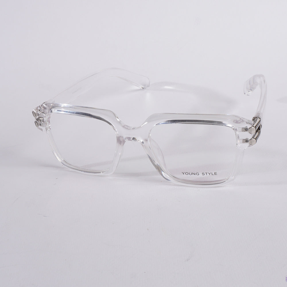 White Optical Frame For Man & Woman