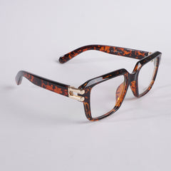 Black_Orange Optical Frame For Man & Woman