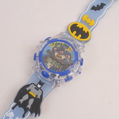 Kids Character digital watch light blue