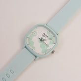 Kids Analogue Watch Light Green