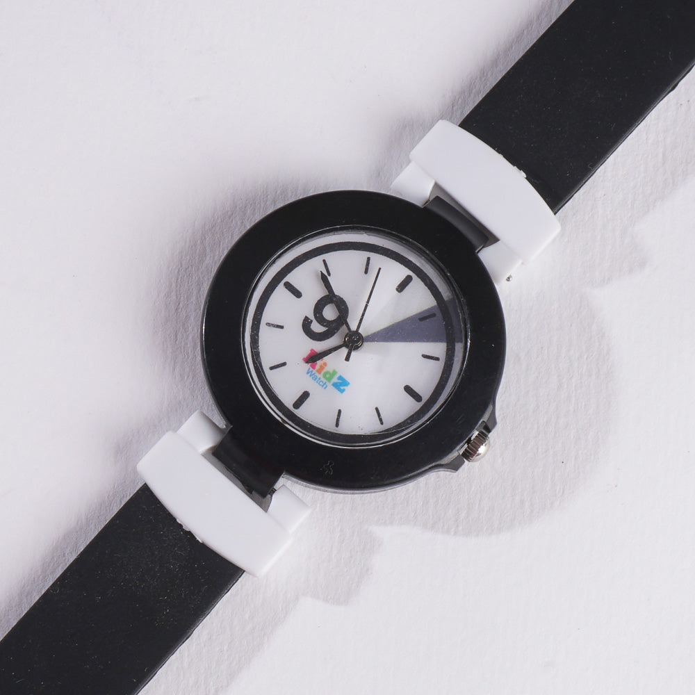Kids Black Analog Watch