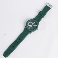 Casual Wrist Watch For Men & Women Green