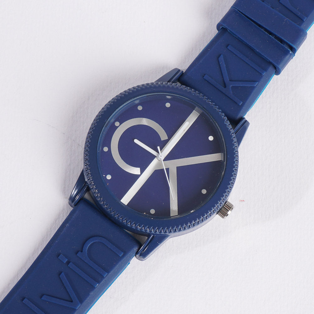 Casual Wrist Watch For Men & Women Blue