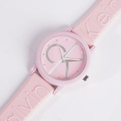 Casual Wrist Watch For Men & Women Pink