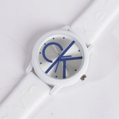 Casual Wrist Watch For Men & Women White