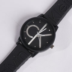 Casual Wrist Watch For Men & Women Black 1