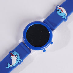 Digital LED Wrist Watch Blue