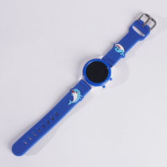 Digital LED Wrist Watch Blue