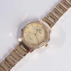 Women's Chain Watch Golden
