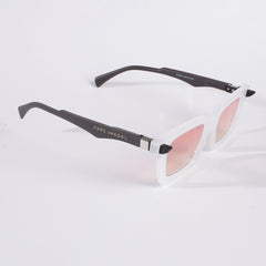 White Frame Sunglasses for Men & Women MJ