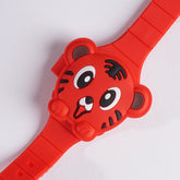 Kids Character Digital Watch Red