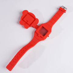 Kids Character Digital Watch Red