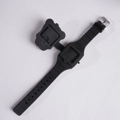 Kids Character Digital Watch Black