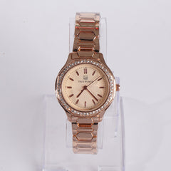 Women's Chain Watch Rosegold Pink