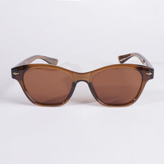 Black Orange Sunglasses for Men & Women Brown Shade ML 6015